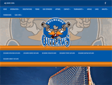 Tablet Screenshot of delburneminorhockey.com